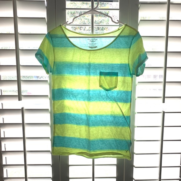 American Eagle Outfitters Tops - ❤️ American Eagle Outfitters Striped T shirt sz S